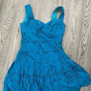 Nanette Lepore blue dress size 8
